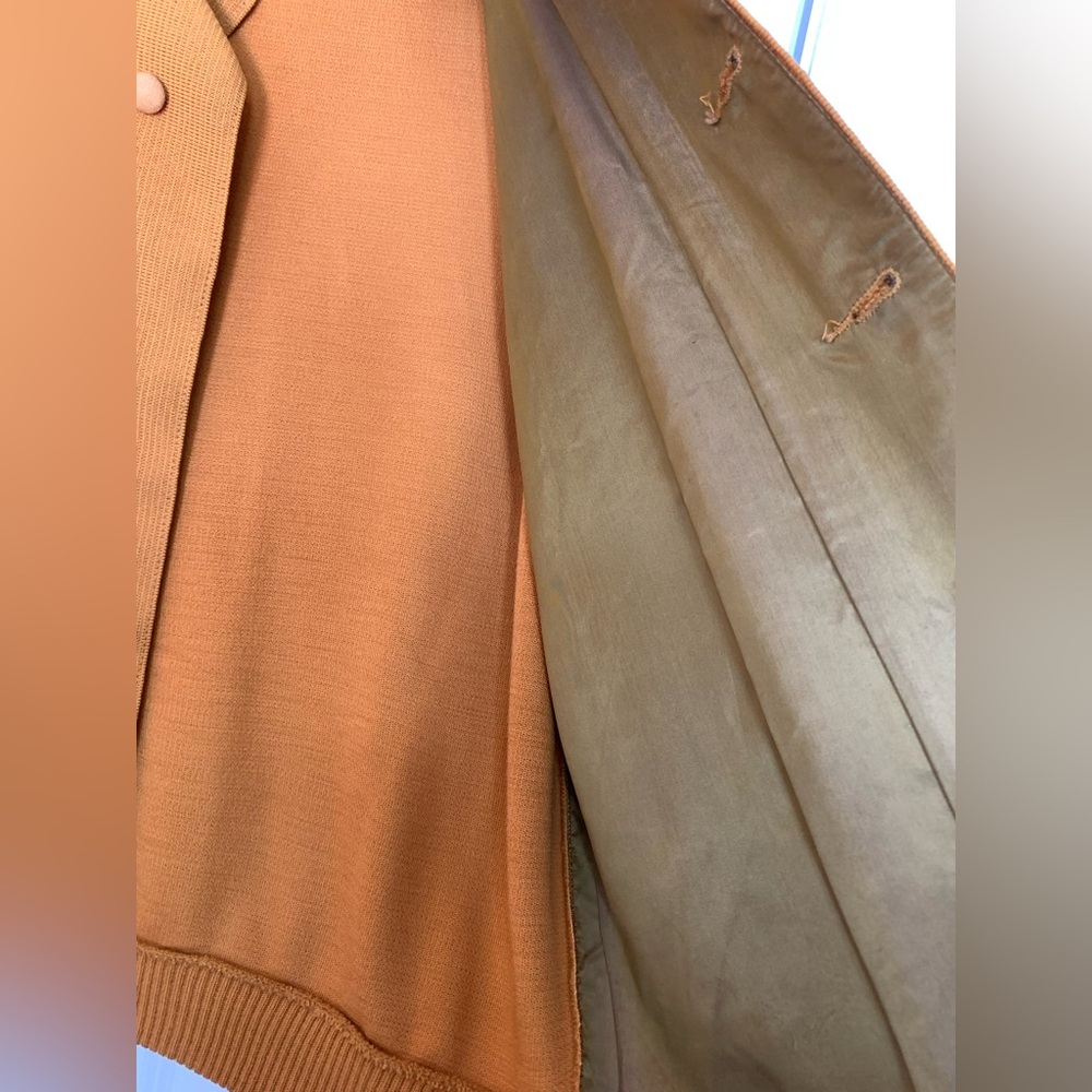 Vintage Grunge Andy Williams Puritan Wool Suede Sweater Hipster Cardigan - Picture 13 of 15
